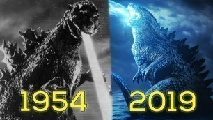 Evolution of Godzilla in Movies (1954-2019)
