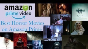 Best Horror Movies on Amazon Prime Video