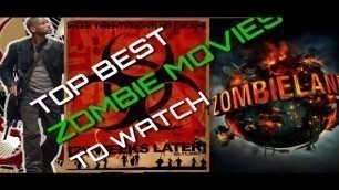 TOP 5 HOLLYWOOD BEST ZOMBIE MOVIES APOCALYPTIC AND POST APOCALYPTIC MOVIES TO WATCH IN TELUGU part 1