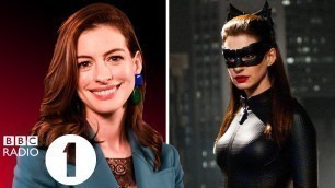 We're slinky!" Anne Hathaway looks back on 'Harley Quinn', Catwoman, Les Misérables & Interstellar.