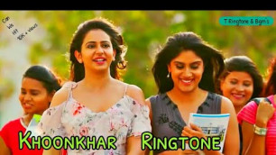 'Khoonkhar Ringtone || Jaya Janaki Nayaka Ringtone || Khoonkhar Movie Ringtone || Khoonkhar Song Bgm'