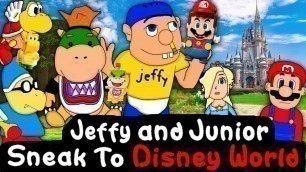 SML Movie: Jeffy and Junior Sneak To Disney World! Animation