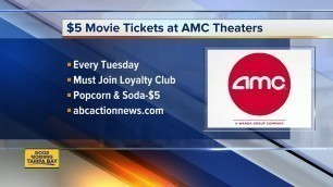 AMC Theatres bringing back $5 movie tickets on Tuesdays — permanently