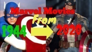 All Marvel movies from 1944 to 2020
