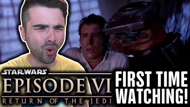 WATCHING STAR WARS: RETURN OF THE JEDI FOR THE FIRST TIME! STAR WARS EPISODE 6 MOVIE REACTION PART 1