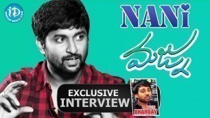 'Majnu Movie || Actor Nani Exclusive Interview || Talking Movies with iDream #212'