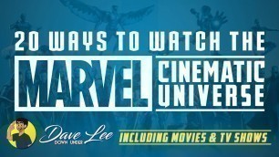 How To Watch Entire MARVEL CINEMATIC UNIVERSE (Movies, TV Shows, One-Shots Timeline)