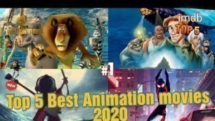 Top 5 best Animation Movies in Hindi dubbed 2020 / cartoon movie / animated