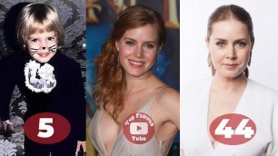 Amy Adams | Transformation From 5 To 44 Years Old