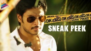 'DK Bose Movie Sneak Peek | Sundeep Kishan | Nisha Aggarwal | Anand Ranga | Latest Telugu Movies'