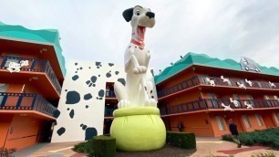 All Star Movies Resort Refurbished Preferred Room Tour at Walt Disney World 2020 - 101 Dalmatians