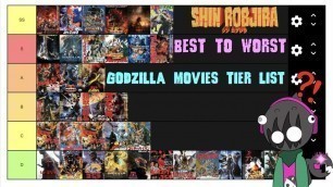 Godzilla - Movie Tier List | From Best To Worst |