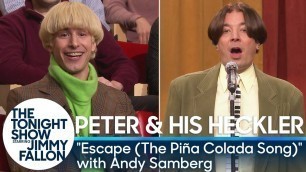 Peter and His Heckler - "Escape (The Piña Colada Song)" with Andy Samberg