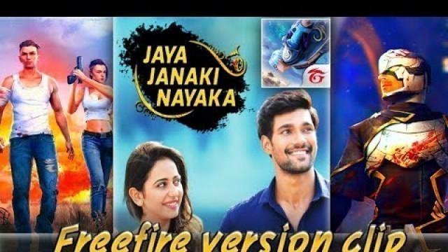 'Jaya janaki nayaka KHOONKHAR | hindi dubbed movie clip freefire version | Sreenivas,Rakul,maxim'
