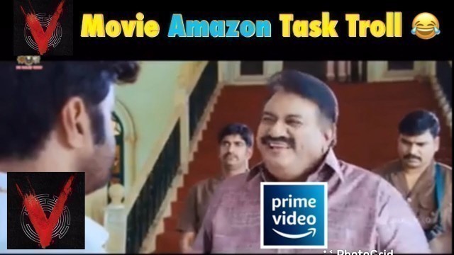 V Movie  Trailer Amazon Prime Task Funny Troll | Nani , Sudheer Babu’s
