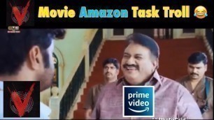 V Movie  Trailer Amazon Prime Task Funny Troll | Nani , Sudheer Babu’s