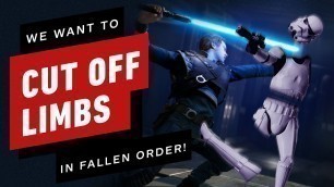 Opinion: Star Wars Jedi: Fallen Order Should Have Lightsaber Dismemberment