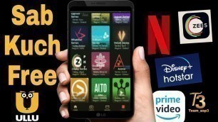 Top free web series app | Netflix, Hotstar Disney Plus, Amazon prime video| free hotstar | team_asp3