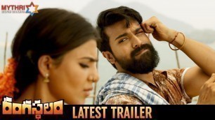 'Rangasthalam Movie Latest Trailer | Ram Charan | Samantha | Pooja Hegde | Anasuya | Sukumar | DSP'