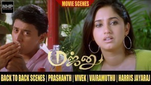 'Majunu Movie Back To Back Scenes | Prashanth | Vivek | Vairamuthu | Harris Jayaraj'