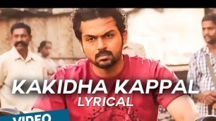 'Kakidha Kappal Official Full Song - Madras'
