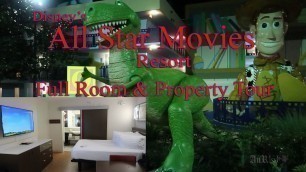 Disney's All Star Movies Resort - Complete Room & Property Tour