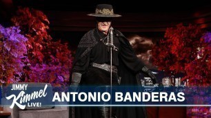 Antonio Banderas on His Heart Attack, Buying Salma Hayek Monkeys & Zorro