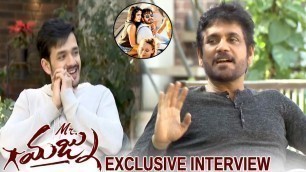 'Akkineni Nagarjuna Akhil Akkineni Exclusive Interview || Mr Majnu Movie || Telugu Entertainment Tv'