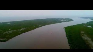 'over view of krishna River taken by drown in movie khoonkhar'