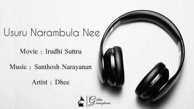 'Usuru Narambula Nee | Irudhi Suttru movie song | Dhee | Santhosh Narayanan | Ritika | Madhavan |'