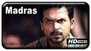 'Madras Tamil Movie | HD | Full Fight Scenes | Karthi | Catherine Tresa | Kalaiyarasan'