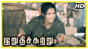 'Irudhi Suttru Tamil Movie | Scenes | Madhavan realises Ritika\'s talent and decides to coach her'