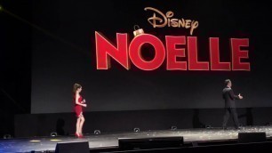 Anna Kendrick at Noelle Disney Christmas movie First Look at D23 Expo 2019