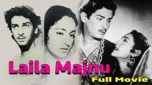 'Laila Majnu (1953) Full Hindi Movie | Shammi Kapoor | Nutan | Om Prakash | TVNXT Hindi'