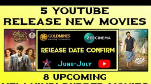 '8 Upcoming New Hindi Dubbed Movies | June-July | Confirm Release Date | Khoonkhar Hindi Dubbed Movie'