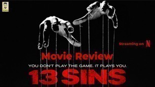 Cinema Madness | 13 Sins | 13 Sins Horror Movie Review | Netflix Movies Reviews | Episode 145