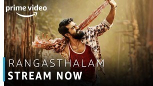 'Rangasthalam | Ram Charan, Jagapathi Babu | Telugu Movie | Stream Now | Amazon Prime Video'