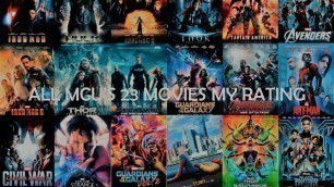 All MCU Movies My rating Season 2 Episode 1 2008 - 2020