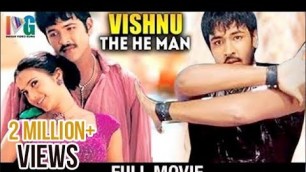 'Vishnu The He Man Hindi Full Movie | Vishnu | Shilpa Anand | Brahmanandam | Indian Video Guru'