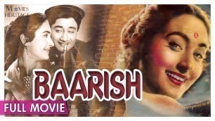 'Baarish 1957 Full Movie | Dev Anand , Nutan | Superhit Classic Movie | Movies Heritage'