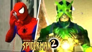 Spider-Man 2: Enter Electro All Cutscenes | Full Game Movie (PS1) 1080p