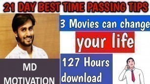 'How to download 127 hours movie || MD motivational || Blood Diamond || Forest gump || Download link'