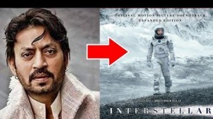 'why irfan khan Reject Interstellar Movie | facts in hindi | #shorts #short'