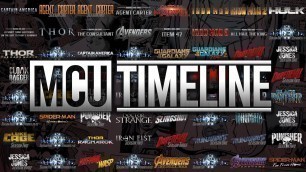 The Complete MCU Timeline Explained [4K]