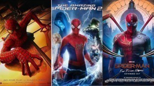 Spider-Man Movies - Ranking all 8 Films from Worst to Best | Marvel Cinematic Universe | 2002-2019.