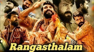 'Rangasthalam Hindi Dubbed Full movie | Confirm Release Update | Rangasthalam Full Movie'