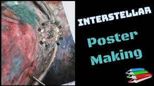 'Interstellar [Movie] Poster Painting Making'