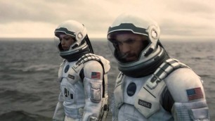 'Interstellar escena llegada planeta miller [1080p] Español Latino'