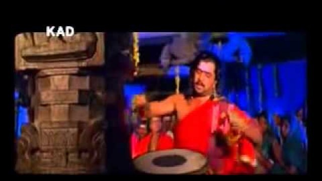 'Sri Manjunatha Kannada Movie   Mahaprana deepa Song by sangamshivanna'