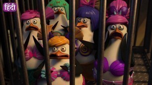 'Dave Kidnapped The Penguins | Penguins of Madagascar | Kids Movie Hindi'